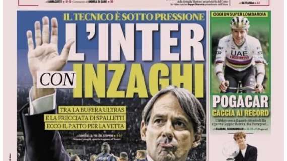 Prima GdS - L’Inter con Inzaghi: il tecnico è sotto pressione