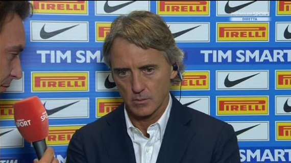 Mancini: ''Oggi bravi nel riprendere la partita, ma per lo scudetto ormai...''
