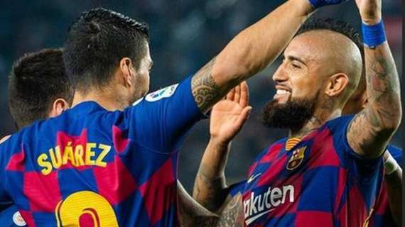 Eurorivali - Barça, Luis Suarez prende in giro Vidal: "Ora sei felice"