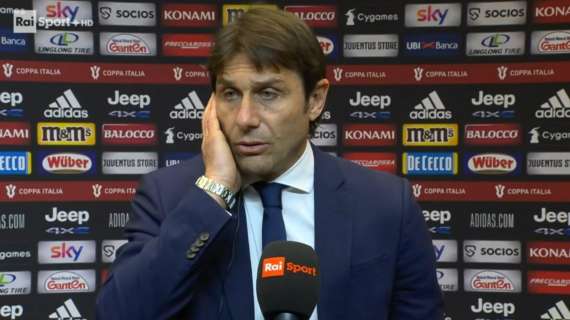 Conte: "Abbiamo pagato i regali dell'andata. Alterco in tribuna? Il quarto uomo sa cosa è successo"