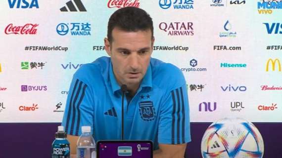 Argentina, Scaloni si commuove vedendo l'affetto dei tifosi: "Daremo tutto per loro"