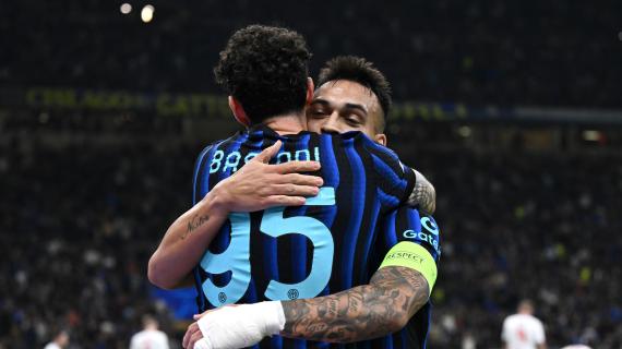 Inter-Slavia Praga, Fischio Finale - È ancora festa nella San Siro europea. Slavia battuto 3-0: Chivu fa due su due