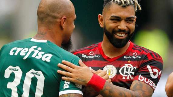 Felipe Melo assolve Gabigol: "Nessuna mancanza di rispetto in quel Flamengo-Palmeiras"