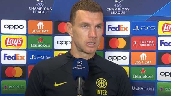 Inter-Plzen 4-0, Dzeko MVP Uefa: "A parte i primi 15', abbiamo fatto un grande lavoro"