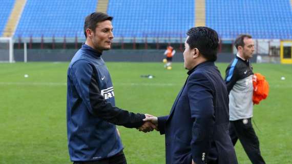 FOTO - Zanetti-Thohir, uno scatto emblematico