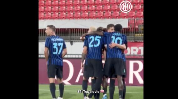 VIDEO - Serie C, l'Inter U23 cambia marcia: il 2-0 alla Triestina vale la terza vittoria di fila. In gol Topalovic e Kamate 