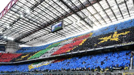 "Grazie Steven": al secondo blu di San Siro compare lo striscione dedicato a Zhang