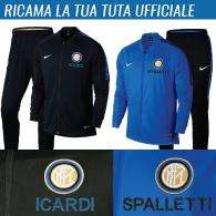 Personalizza la tuta Inter a soli 10 € sul nostro store online