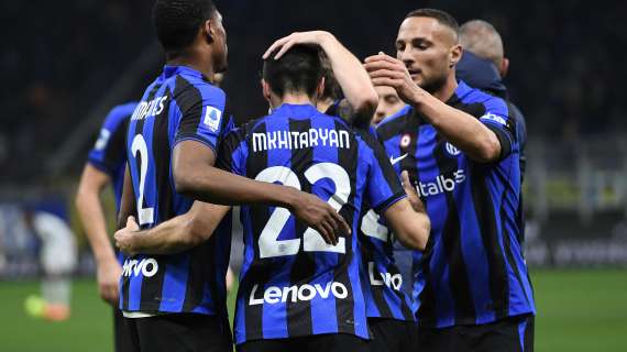 Inter cooperativa del gol: è una delle due squadre che contano più calciatori diversi con almeno 2 reti in Serie A