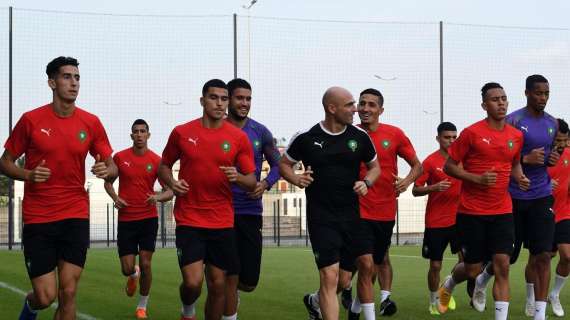 Marocco, Hakimi regolarmente in campo nel primo allenamento settimanale