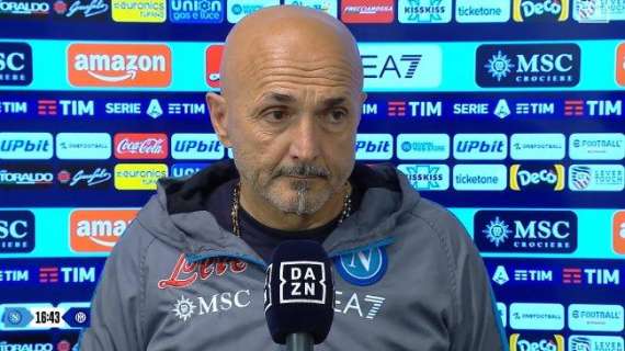 Napoli, Spalletti a DAZN: "Complimenti all'Inter, finale meritata. Bravi perché..."