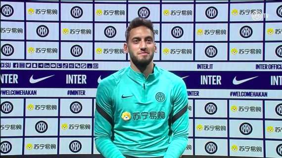 Calhanoglu: "L'Inter è un grande club, l'obiettivo è lo scudetto"