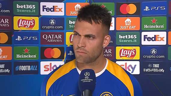 Lautaro a Sky: "Istanbul ci ha fatto maturare, voglio questa Champions con tutto il mio cuore". Poi il pensiero per la nonna 