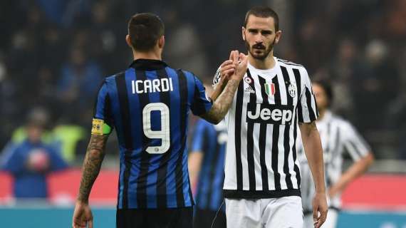 GdS - Bonucci-Icardi, capitani contro: i numeri 