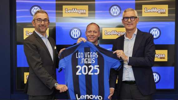 Nuova partnership tra Inter e LeoVegas: accordo triennale come Infotainment Partner del club