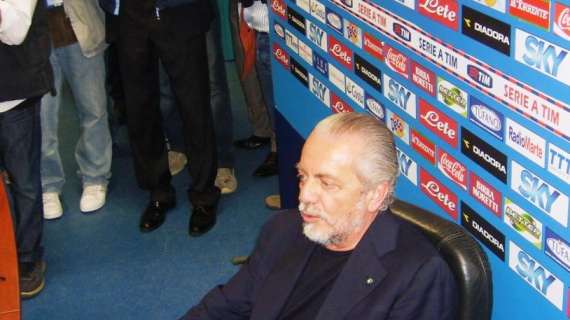 De Laurentiis sul derby: "Tiferò per il bel gioco"