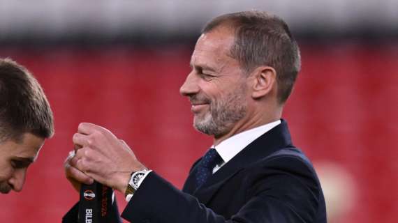 Partite di Serie A all'estero, Ceferin: "Non siamo contenti, ma se le Federazioni sono d'accordo..."