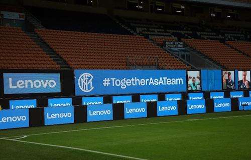 Inter di nuovo in casa dopo due trasferte: a San Siro torna il Social Wall Together as a team