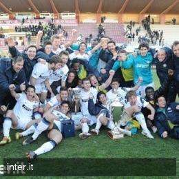 La Primavera al Meazza nell'intervallo di Inter-Lecce