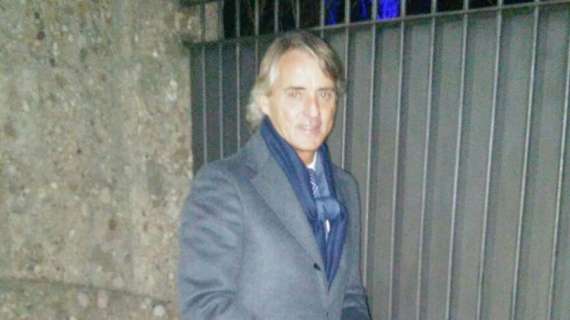 FOTO - Mancini arriva alla cena con gli sponsor