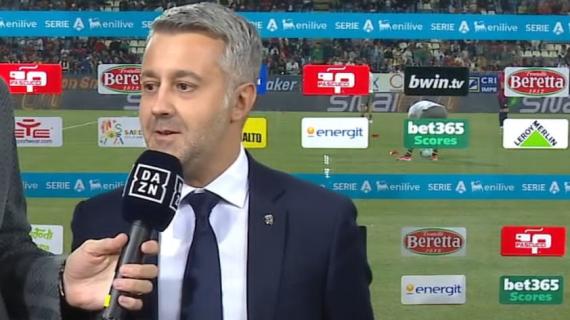 Cagliari, il dg Melis a DAZN: "Uniti per il nostro obiettivo, abbiamo una tifoseria favolosa"