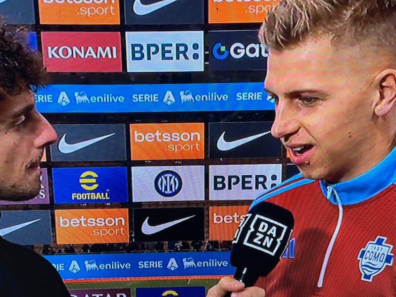 Como, Butez a DAZN: "Ecco cosa ci chiede Fabregas. Sommer mi piace, per me come portiere è un esempio"