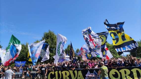 La Curva Nord incita squadra e tifosi: "Difendiamo il titolo con unghie e denti"