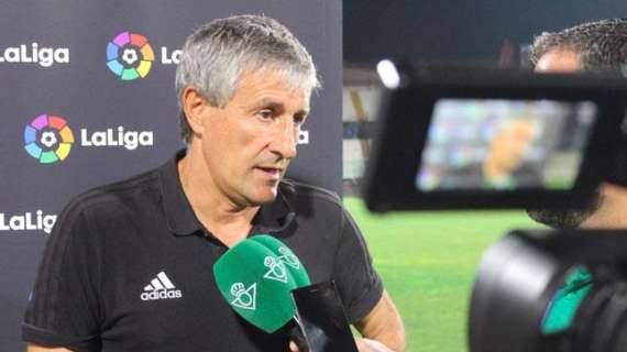 Betis, Setien: "La vittoria col Milan ci ha dato fiducia"