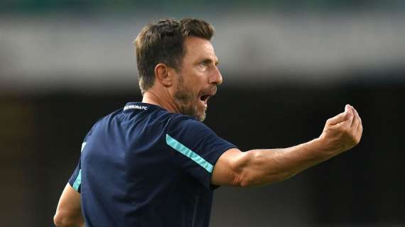 Verona, Di Francesco pensa già all'Inter: "Ripartiamo dai primi 35' col Sassuolo"