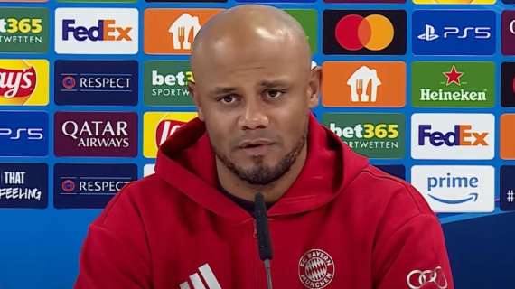 Bayern Monaco, l'onestà di Kompany: "Non guardo la classifica Champions, non la capisco"