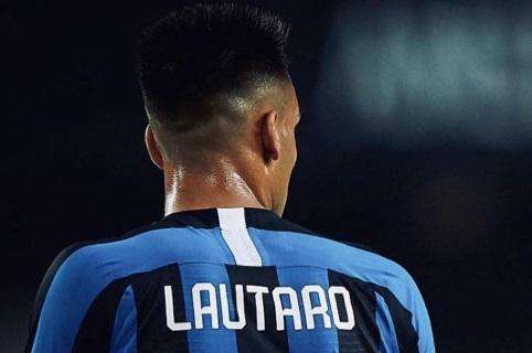 Lautaro Martinez "molto felice" per essere tornato a giocare con l'Inter