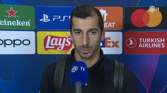 Mkhitaryan a ITV: "Un po' tesi nei primi minuti, ma siamo l'Inter e possiamo vincere qualsiasi partita"