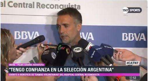 Batistuta: "Il 9 dell'Argentina è Higuain. A me piace molto Icardi, ma sembra che non sarà convocato"