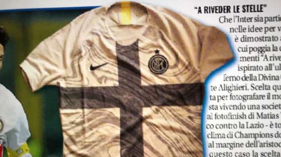 TS - Inter, Milano sulla maglia: la terza divisa è l'evoluzione di quella del centenario