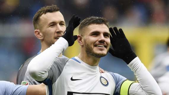 Icardi premiato per i 100 gol: "Voglio fare ancora la storia con l'Inter"