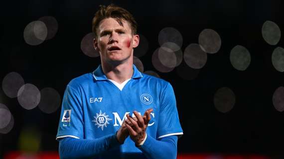 Napoli, l'ammissione di McTominay: "Mi hanno colpito tutte le big del campionato"