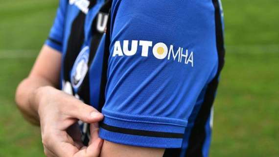 Atalanta, contro l'Inter esordio per lo sponsor di manica Automha