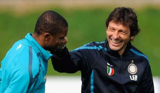 Inter-Lazio: Eto'o verso il sì, al suo fianco Pazzini