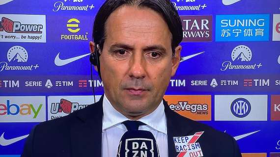 Inzaghi: "Il rammarico è non dedicare la vittoria ai tifosi. Si parla solo di cose negative? Ormai siamo abituati"