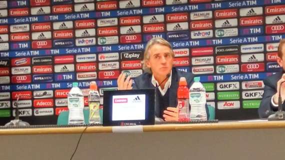 VIDEO - Mancini: "E' tutto aperto, ci crediamo"