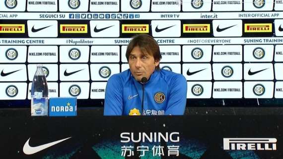 Conte: "Derby importante, il Milan è forte. Alla fine di questo ciclo ne sapremo di più sul nostro percorso"