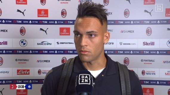 Lautaro a DAZN: "Dobbiamo ricordarci dell'anno scorso. Io con Correa? Cambia poco"