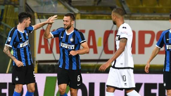 L'Inter formato trasferta colpisce ancora: 32 punti fatti, un record in questa Serie A