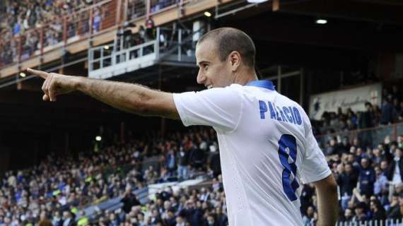 Palacio e il Napoli, poco feeling: due gol in 5 anni