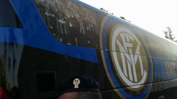 FOTO - Verso la sfida con il Real Betis, l'Inter è arrivata a Lecce