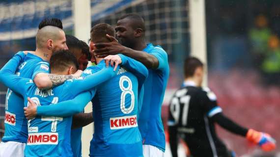 Bookies - Napoli favorito, la vittoria Inter a 3,85