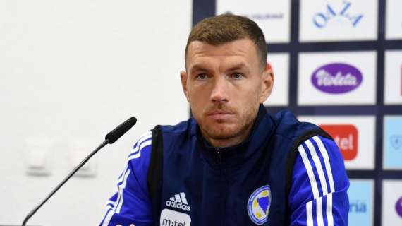 FcIN - Edin Dzeko ha mal di schiena: ecco come si muoverà la Bosnia. E l'Inter...