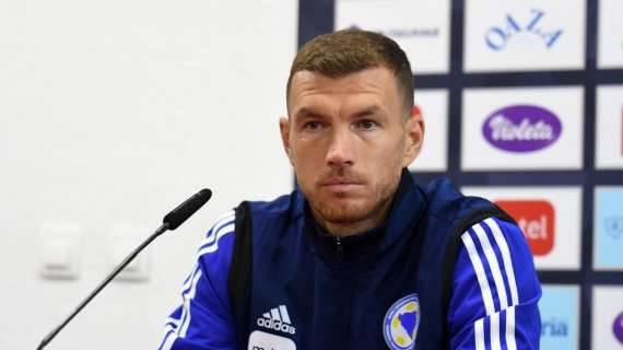 Qual. Euro 2024, Dzeko sul girone della Bosnia: "Portogallo favorito, noi alla pari con le altre"