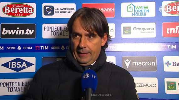 Inzaghi a ITV: "Udinese e poi Porto, ora vogliamo tornare a vincere subito"