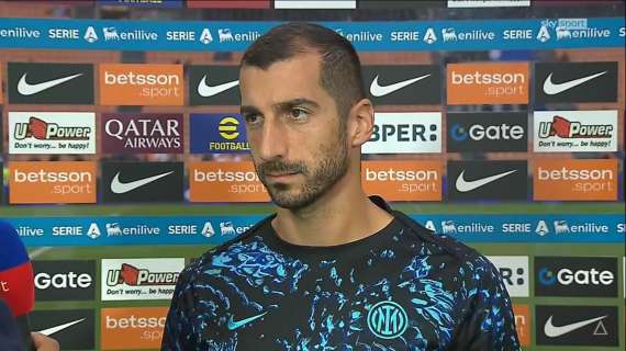 Mkhitaryan a Sky: "Gli obiettivi non sono mai cambiati. Chivu è totalmente diverso da Inzaghi"